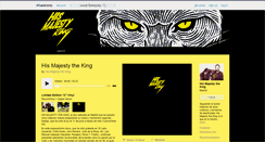Desktop Screenshot of hismajestytheking.bandcamp.com