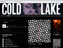 Tablet Screenshot of coldcoldlake.bandcamp.com