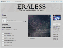 Tablet Screenshot of eraless.bandcamp.com