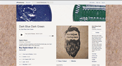 Desktop Screenshot of darkbluedarkgreen.bandcamp.com