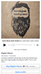 Mobile Screenshot of darkbluedarkgreen.bandcamp.com