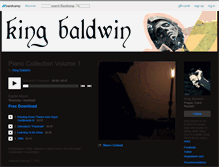 Tablet Screenshot of kingbaldwin.bandcamp.com