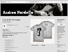 Tablet Screenshot of andreanardello.bandcamp.com