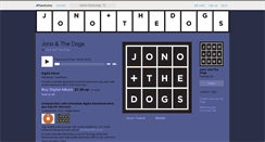 Desktop Screenshot of jonoandthedogs.bandcamp.com