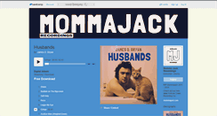 Desktop Screenshot of mommajackrecordings.bandcamp.com