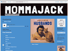 Tablet Screenshot of mommajackrecordings.bandcamp.com