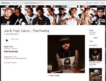 Tablet Screenshot of joeb.bandcamp.com