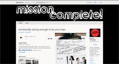 Desktop Screenshot of missioncomplete.bandcamp.com