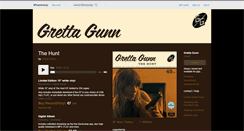 Desktop Screenshot of grettagunn.bandcamp.com