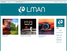 Tablet Screenshot of lman.bandcamp.com