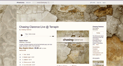 Desktop Screenshot of chasingclarence.bandcamp.com