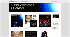 Desktop Screenshot of harrynichols.bandcamp.com