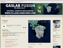 Tablet Screenshot of gas-lab.bandcamp.com