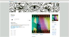 Desktop Screenshot of maizeband.bandcamp.com