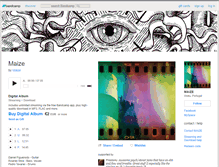 Tablet Screenshot of maizeband.bandcamp.com