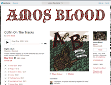 Tablet Screenshot of amos-blood.bandcamp.com