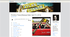 Desktop Screenshot of dylanconnor.bandcamp.com