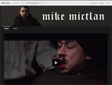 Tablet Screenshot of mikemictlan.bandcamp.com