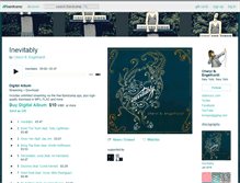 Tablet Screenshot of cheryl.bandcamp.com