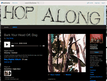 Tablet Screenshot of hopalong.bandcamp.com