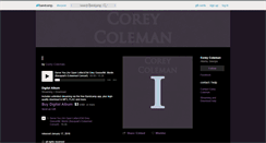 Desktop Screenshot of coreycoleman.bandcamp.com