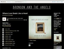 Tablet Screenshot of bronsonandtheangels.bandcamp.com
