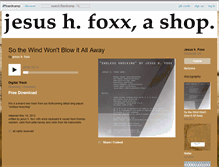 Tablet Screenshot of jesushfoxx.bandcamp.com