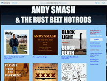 Tablet Screenshot of andysmash.bandcamp.com