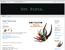 Tablet Screenshot of dotpunto.bandcamp.com