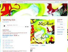 Tablet Screenshot of leemoretti.bandcamp.com