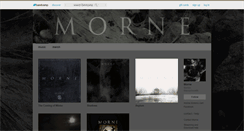 Desktop Screenshot of morneband.bandcamp.com