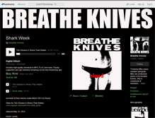 Tablet Screenshot of breatheknives.bandcamp.com