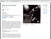 Tablet Screenshot of jamieprokop.bandcamp.com