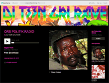 Tablet Screenshot of djt33ngrlrave.bandcamp.com