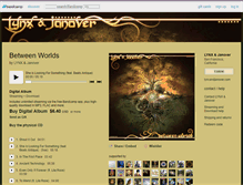 Tablet Screenshot of lynxandjanover.bandcamp.com