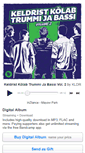 Mobile Screenshot of kldr.bandcamp.com