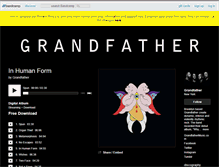 Tablet Screenshot of grandfathermusic.bandcamp.com