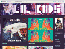 Tablet Screenshot of lilkids.bandcamp.com