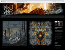 Tablet Screenshot of ninthmoonblack.bandcamp.com