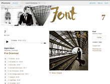 Tablet Screenshot of font7.bandcamp.com