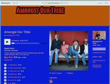 Tablet Screenshot of amongstourtribe.bandcamp.com