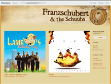Tablet Screenshot of franzschubert.bandcamp.com