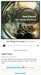 Mobile Screenshot of jongorey.bandcamp.com