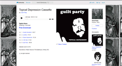 Desktop Screenshot of guiltparty.bandcamp.com