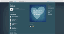 Desktop Screenshot of hungryheartsrock.bandcamp.com