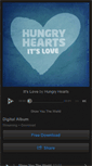 Mobile Screenshot of hungryheartsrock.bandcamp.com