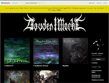 Tablet Screenshot of dimblackmetal.bandcamp.com