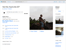Tablet Screenshot of michaeljruhland1.bandcamp.com