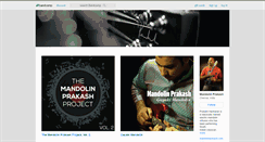 Desktop Screenshot of mandolinprakash.bandcamp.com