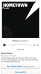 Mobile Screenshot of hometown.bandcamp.com